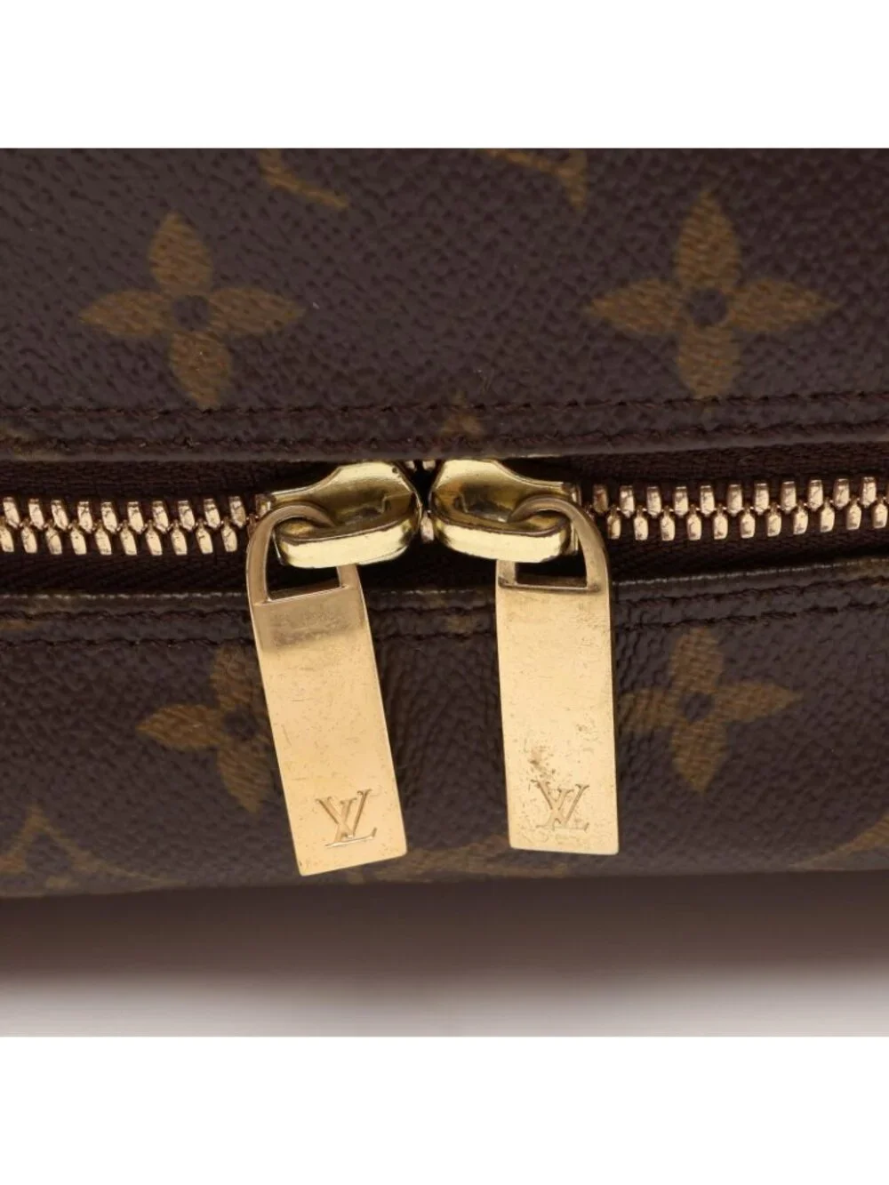 Louis Vuitton Shoulder Bag Cite MM Co Ting Canvas Leather